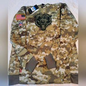 Chicago Bears Salute to Service Hoodie